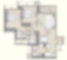 Raymond Wagholi Project 1BHK Plan
